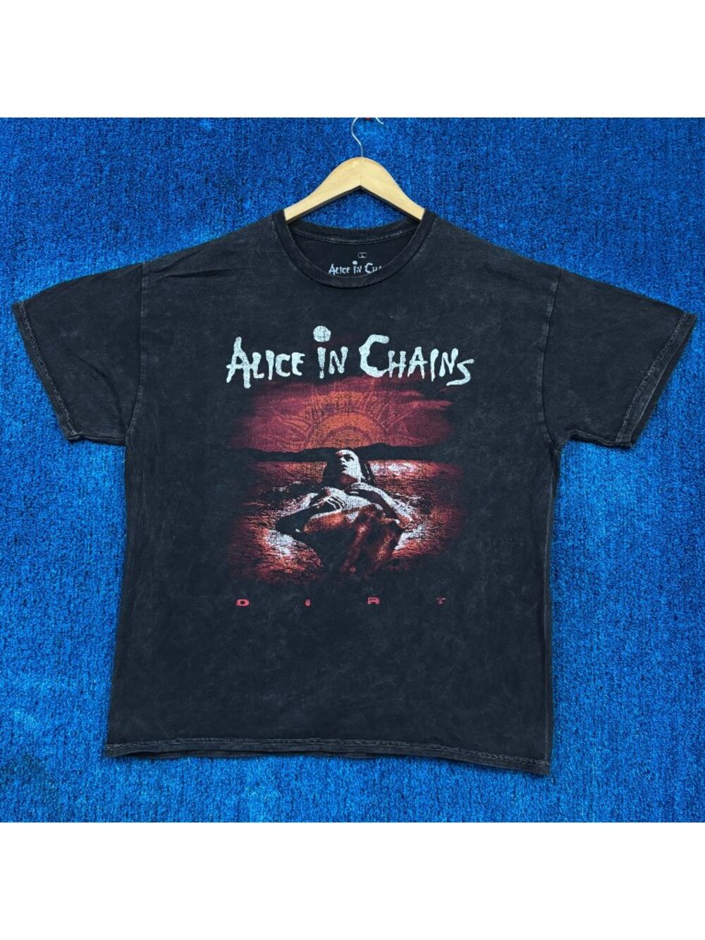 Alice In Chains Dirt Mineral Wash Rock T-Shirt Size Extra Large